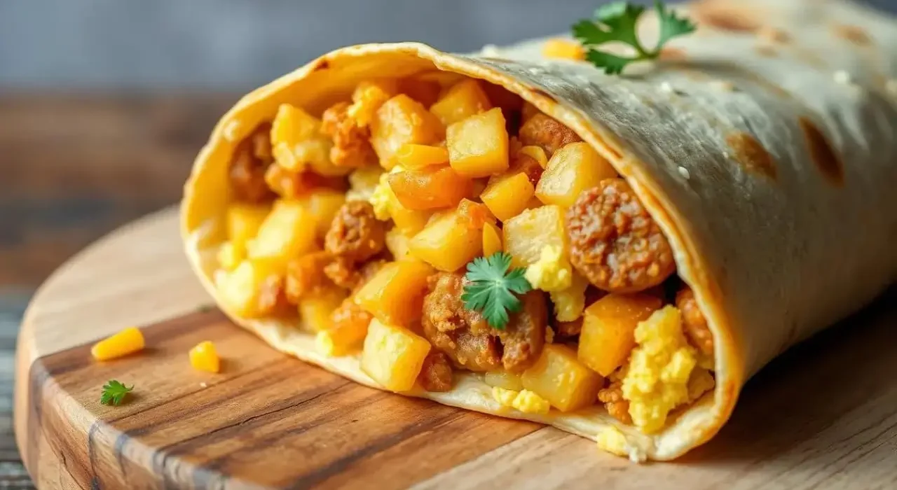 breakfast burrito recipe with potatoes