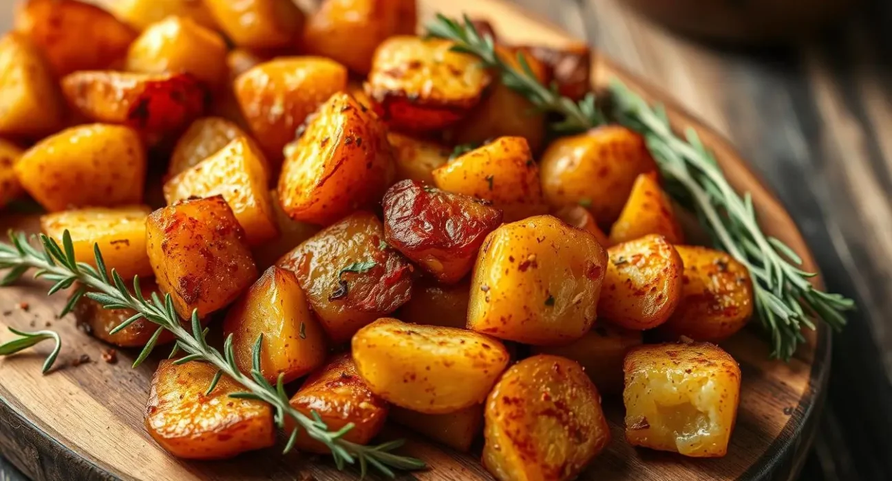 easy Crispy breakfast potatoes