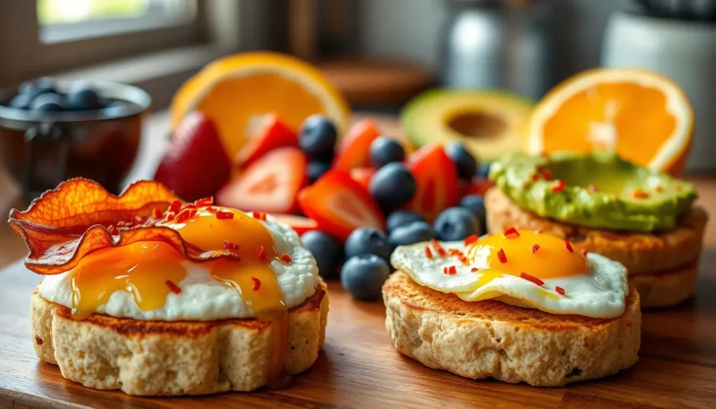 English muffin breakfast ideas
