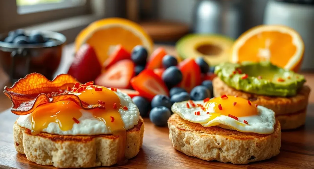 English muffin breakfast ideas