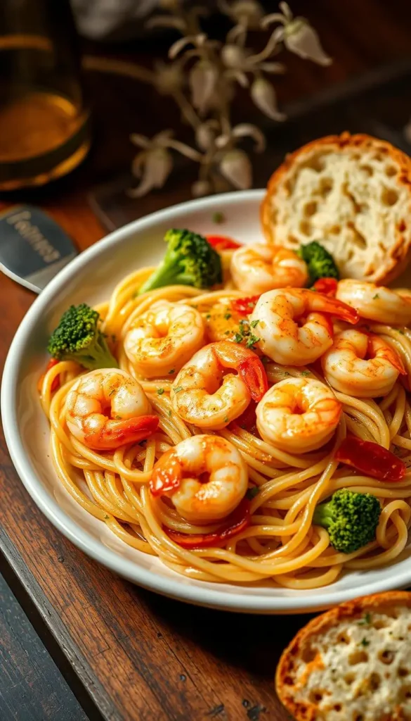 garlic shrimp pasta recipe