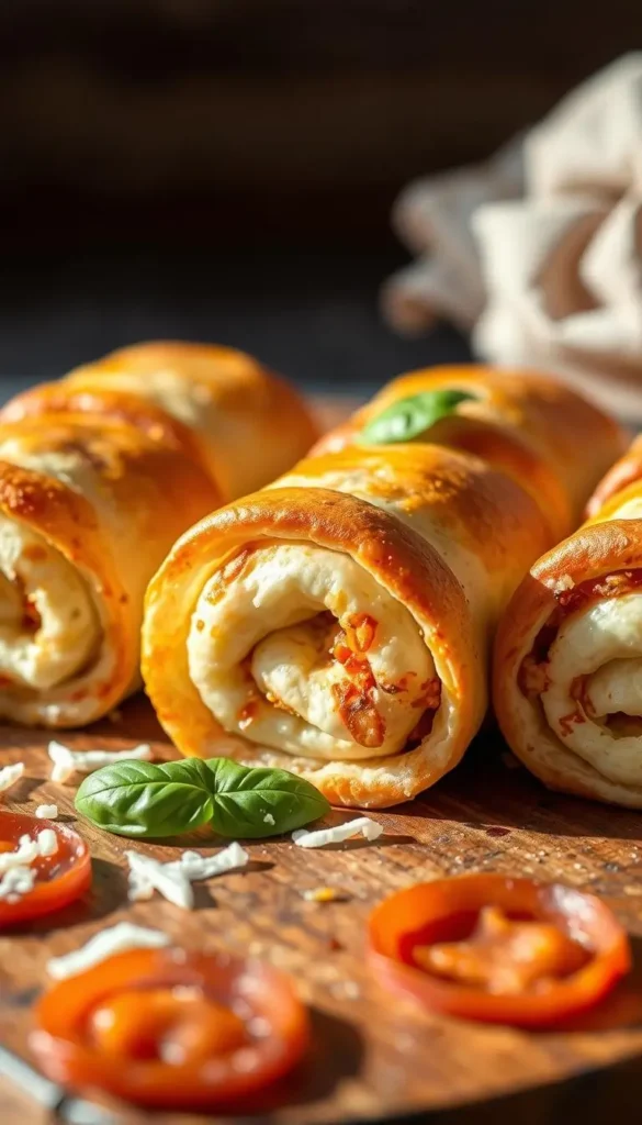 keto pizza roll ups recipe