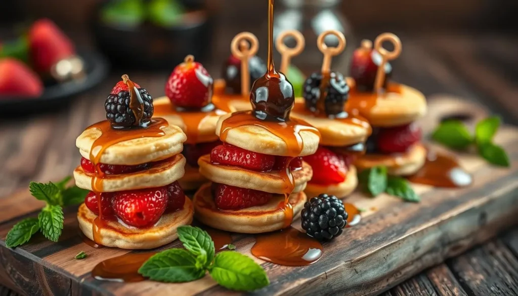 pancake skewers