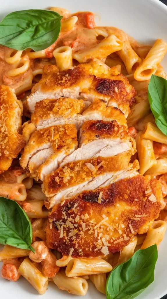 parmesan chicken pasta 2