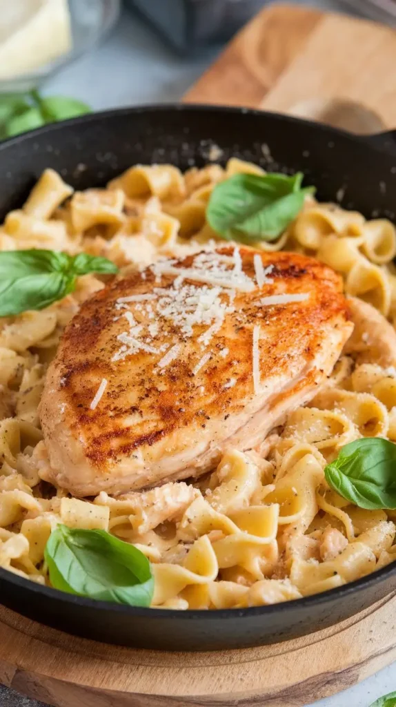 parmesan chicken pasta
