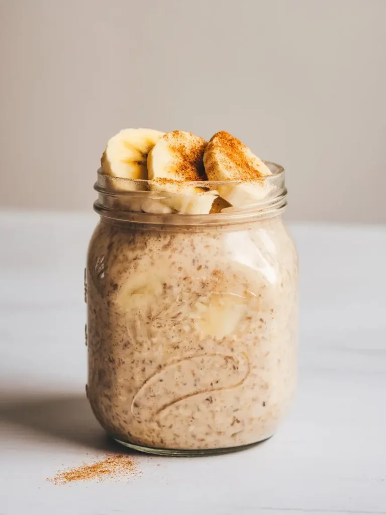 Banana Cinnamon Overnight Oats