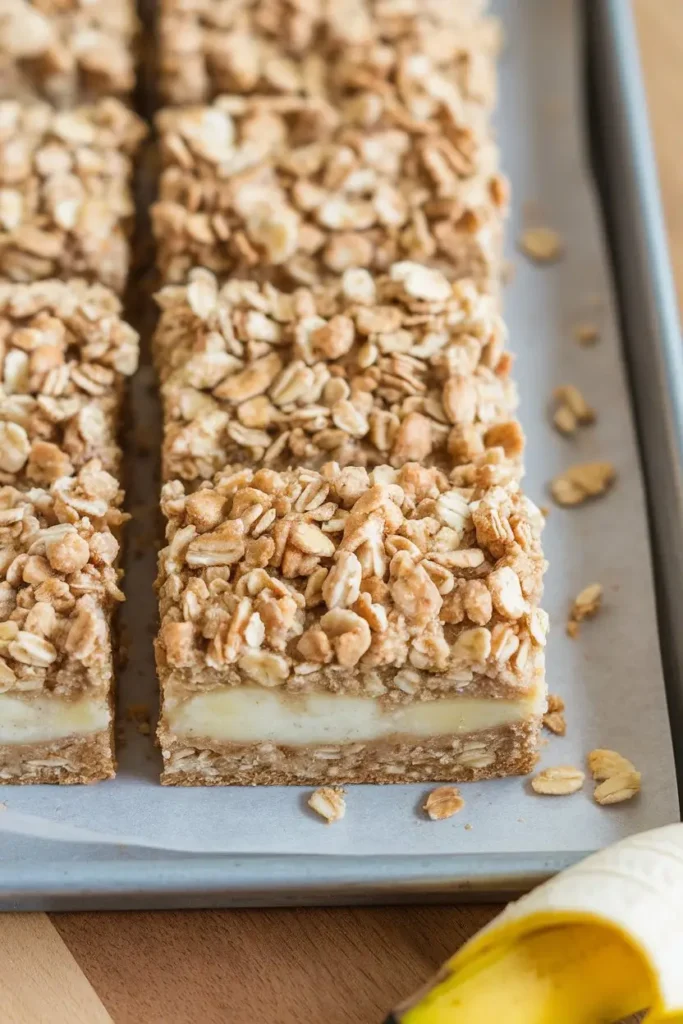 Banana Oatmeal Bars