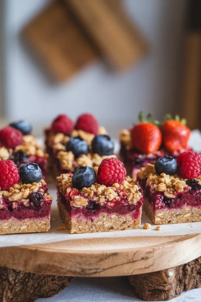 Berry Oat Bars Recipe