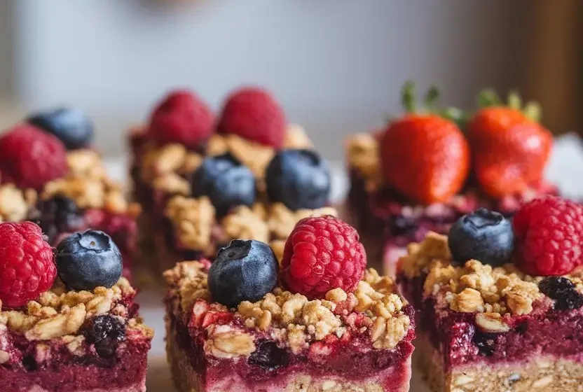 Berry Oat Bars Recipe