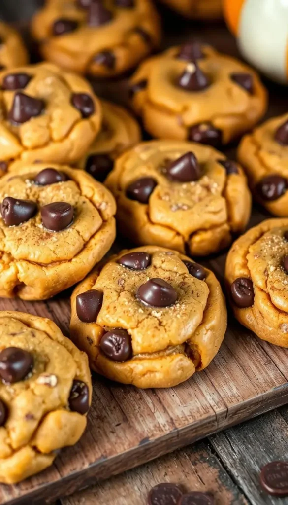 Delicious Brown Butter Pumpkin Chocolate Chip Cookies Brown Butter Pumpkin Chocolate Chip Cookies