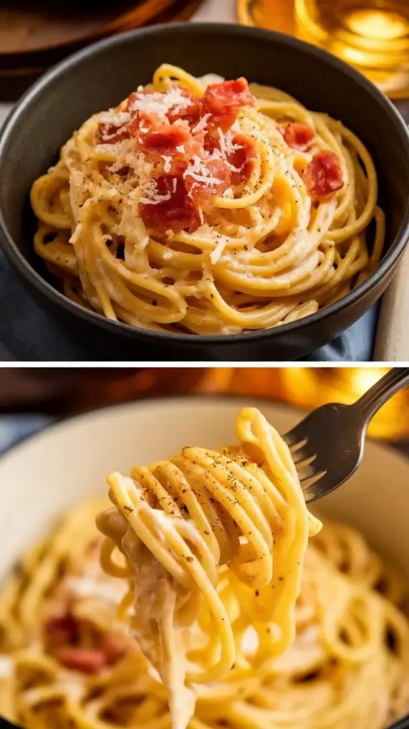 How to Perfectly Make AuthenticCarbonara Pasta at Home Carbonara Pasta