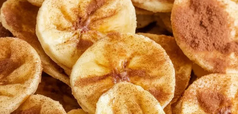 Cinnamon Sugar Banana Chips