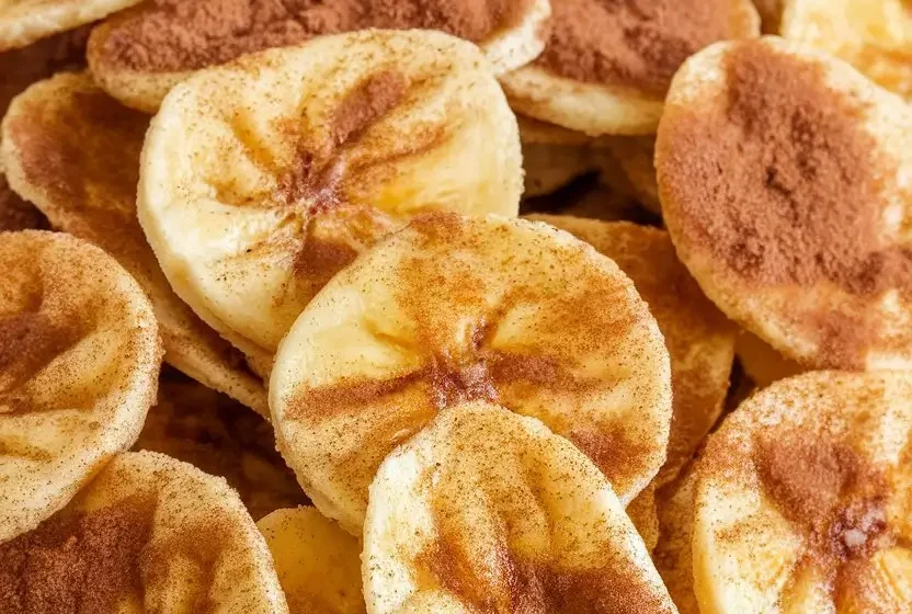 Cinnamon Sugar Banana Chips