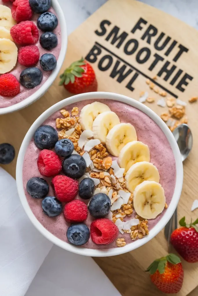 Fruit Smoothie Bowl