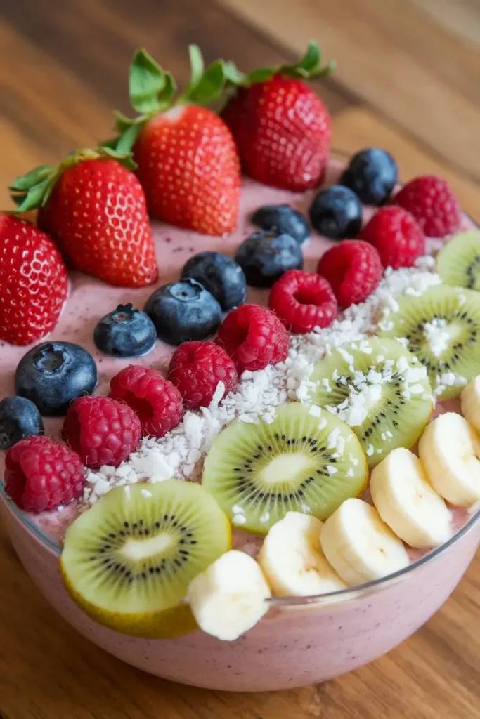  Fruit Smoothie Bowl