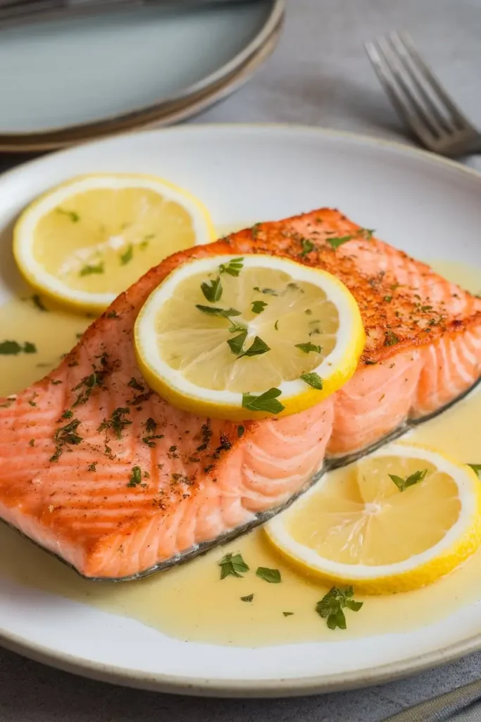 Garlic Butter Lemon Salmon