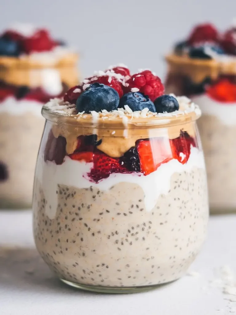 High-Protein Overnight-Oats