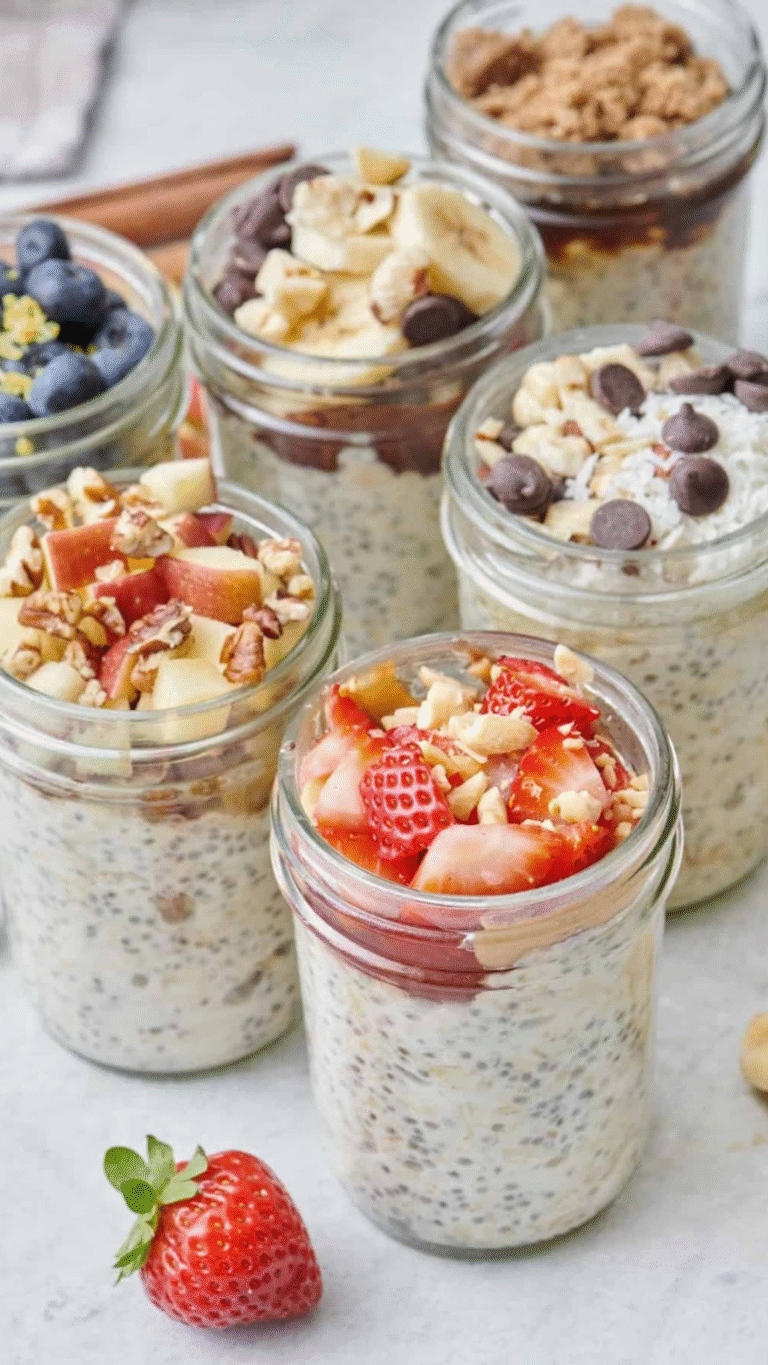 How to Make Basic Overnight Oats A Step-by-Step Guide