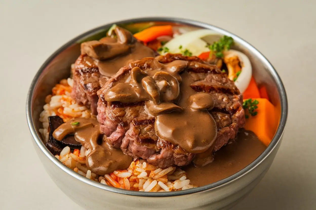 Korean BBQ Steak Rice Bowls