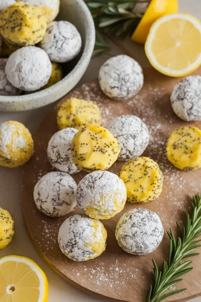 Lemon Poppy Seed Energy Bites