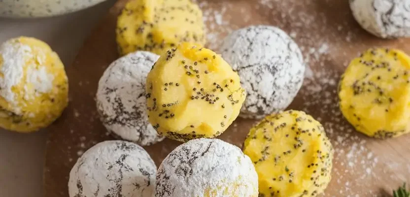 Lemon Poppy Seed Energy Bites