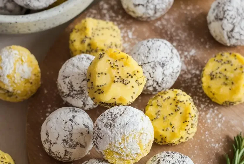 Lemon Poppy Seed Energy Bites