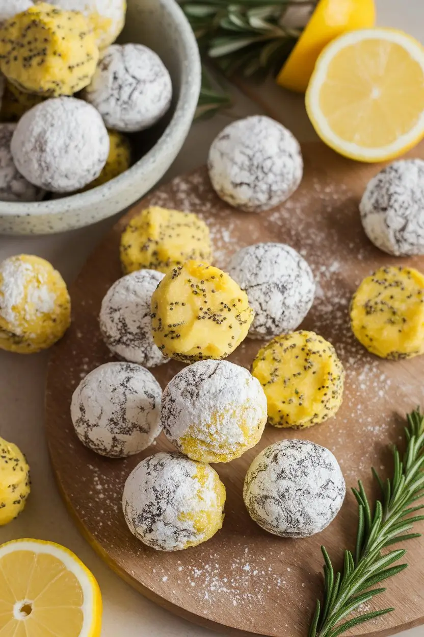 Lemon Poppy Seed Energy Bites: A Boost for Your Day