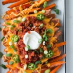 Loaded Sweet Potato Fries 1