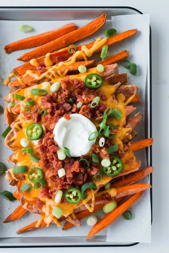 Loaded Sweet Potato Fries