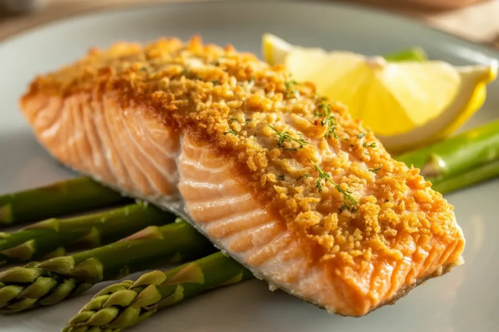 Panko Crusted Salmon