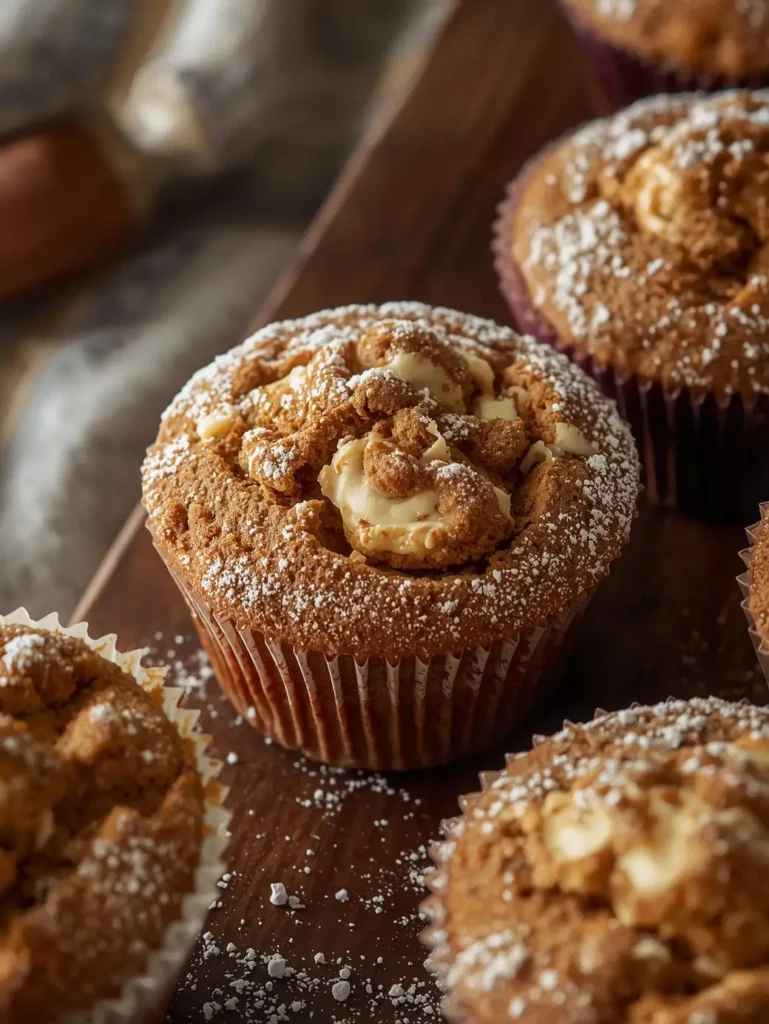 Pumpkin Cream Cheese Muffins