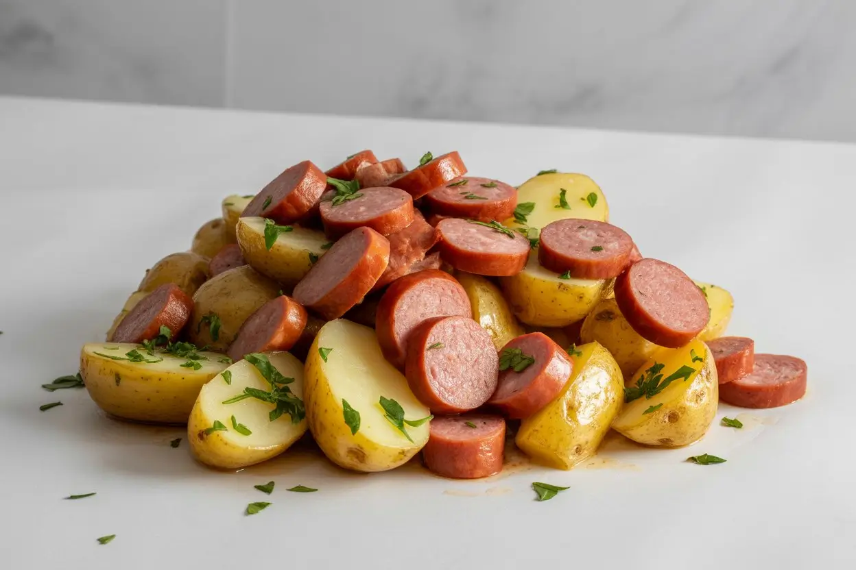 Ranch Potatoes and Smoked Sausage: A Simple Delight