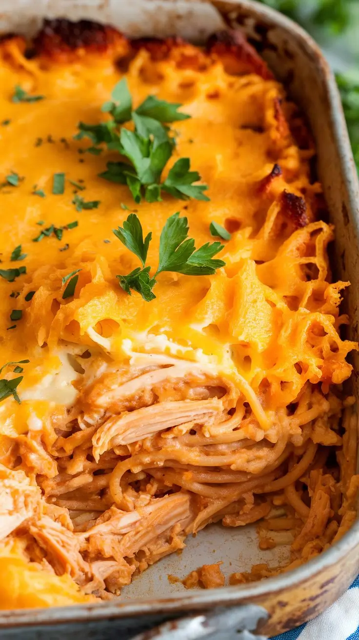 How to Make a Flavorful Spicy Southern Chicken Spaghetti Casserole