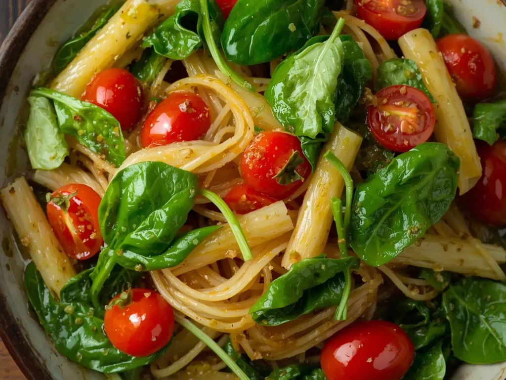 Spinach Tomato Pasta