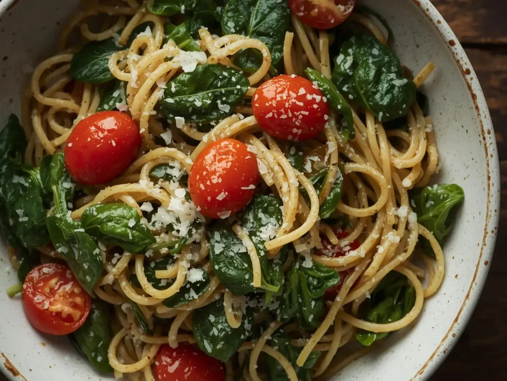 SpinachTomato Pasta