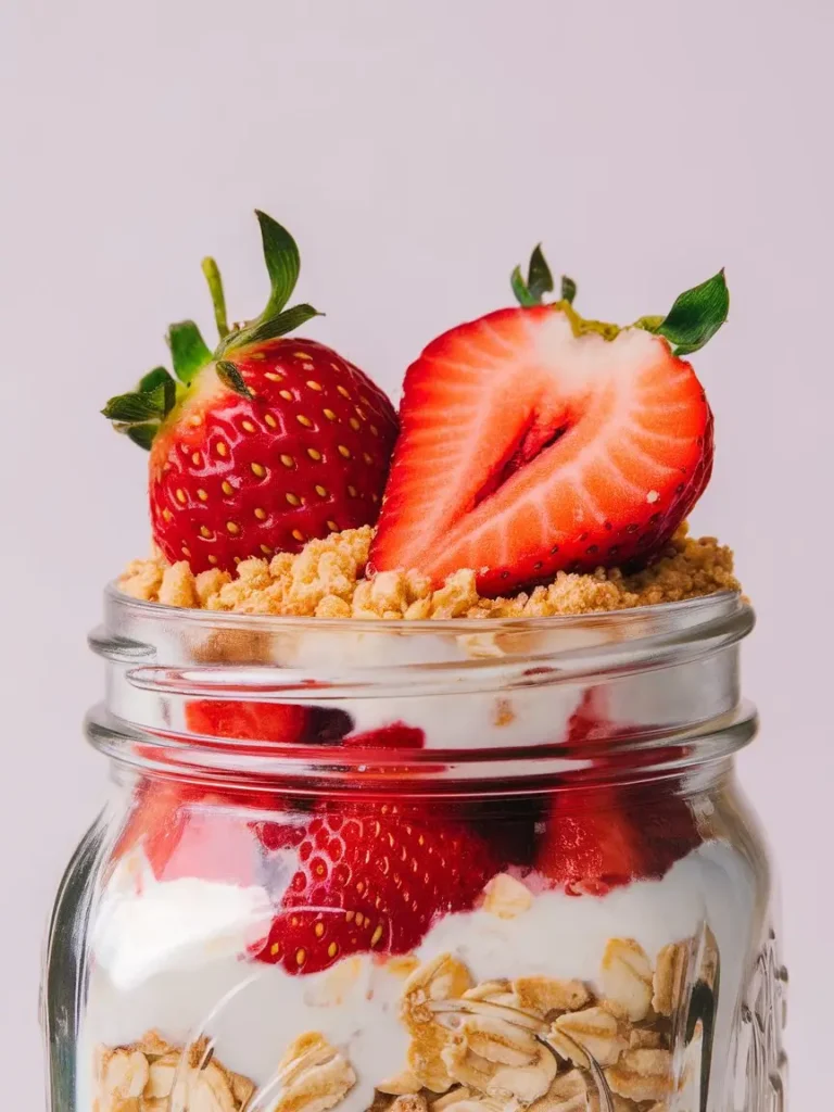 Strawberry Cheesecake Oats