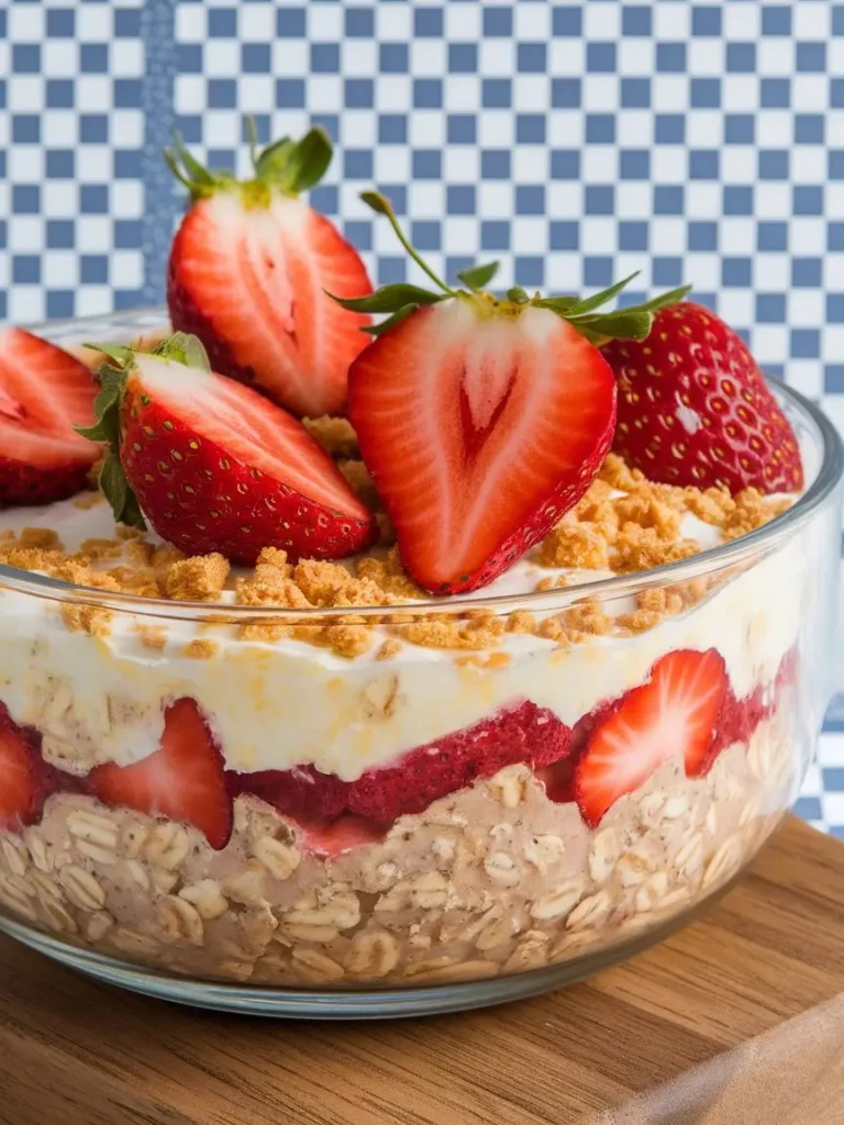 Strawberry Cheesecake Oats
