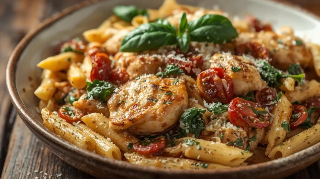 Tuscan Chicken Pasta