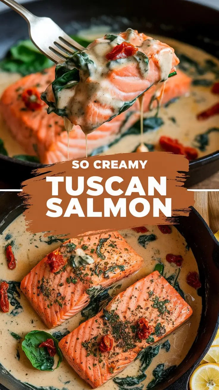 Tuscan Salmon: Delight in Every Bite
