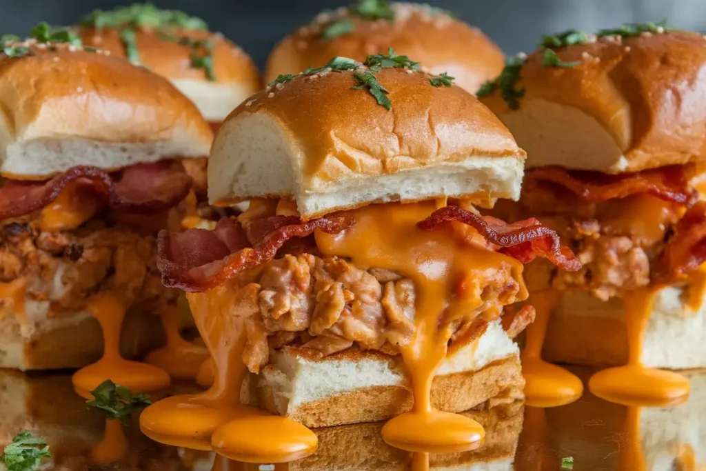 bang bang chicken sliders sides
