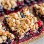 berry oat bars 2