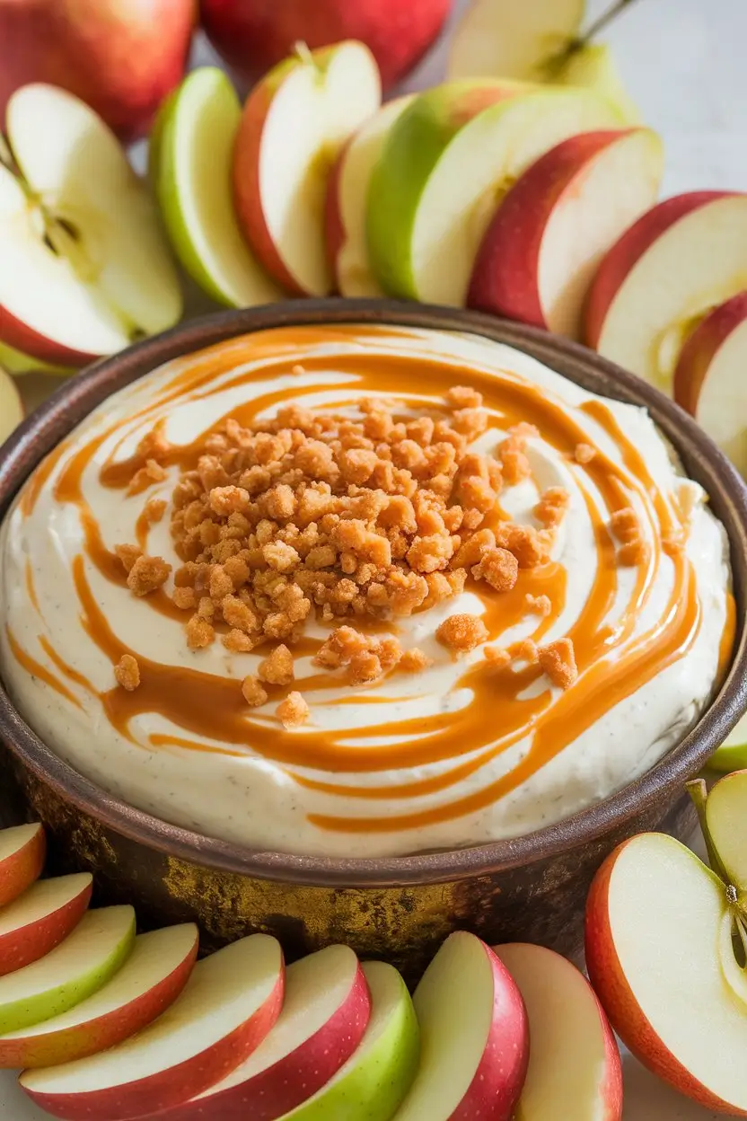 Caramel Apple Cheesecake Dip: A Sweet Masterpiece