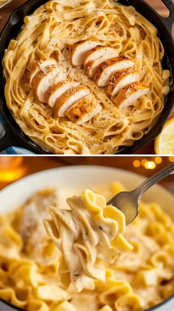 chicken alfredo pasta