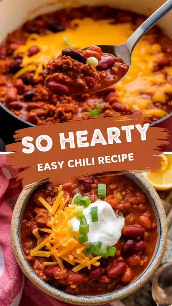 chili recipe easy 1