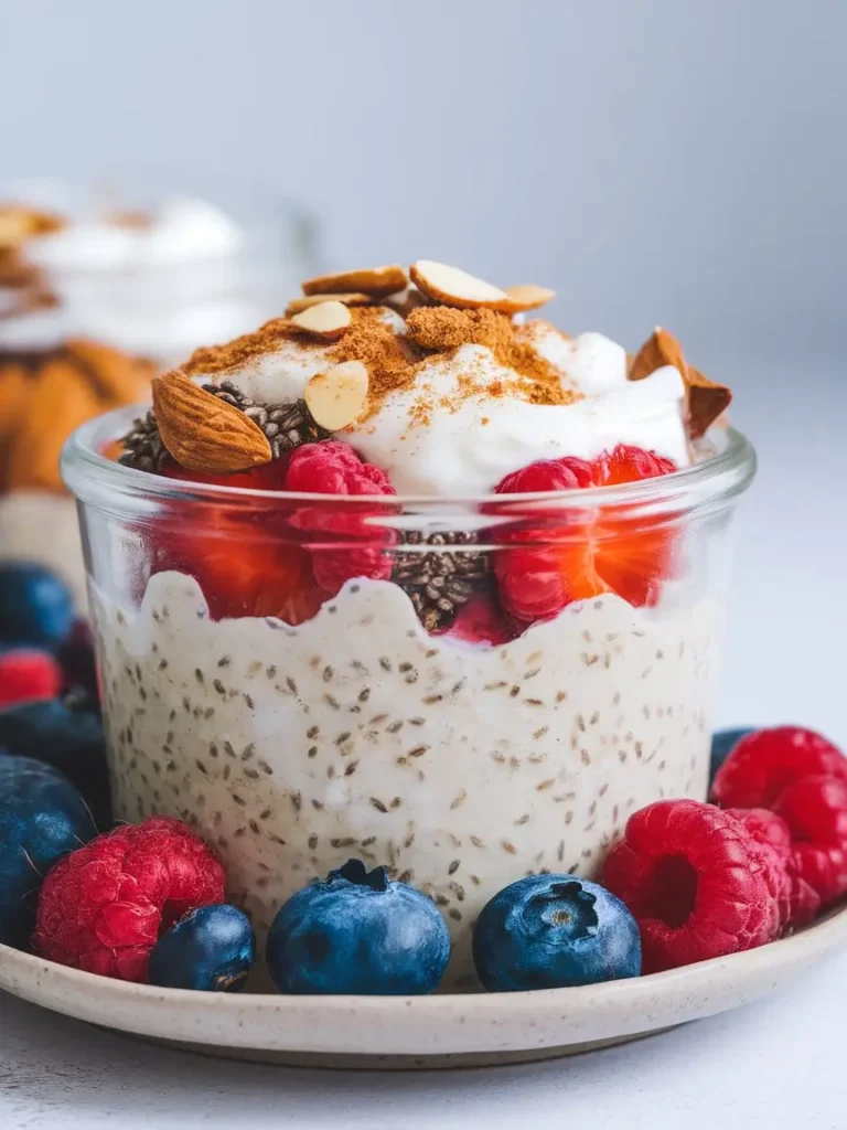 overnight oats with yogurt