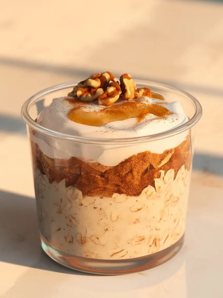 overnight oats with yogurt
