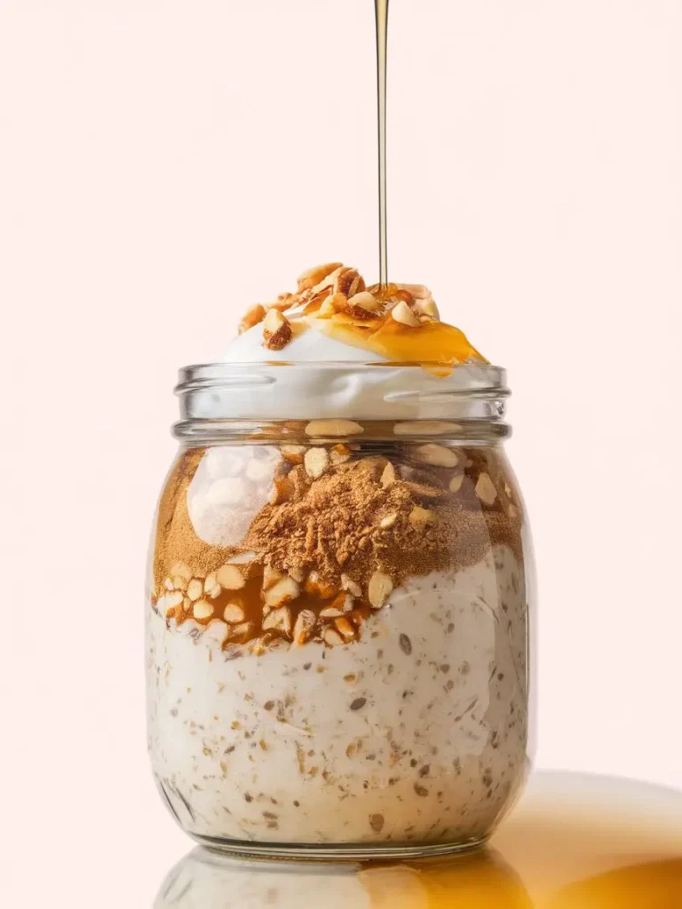 overnight oats with yogurt

