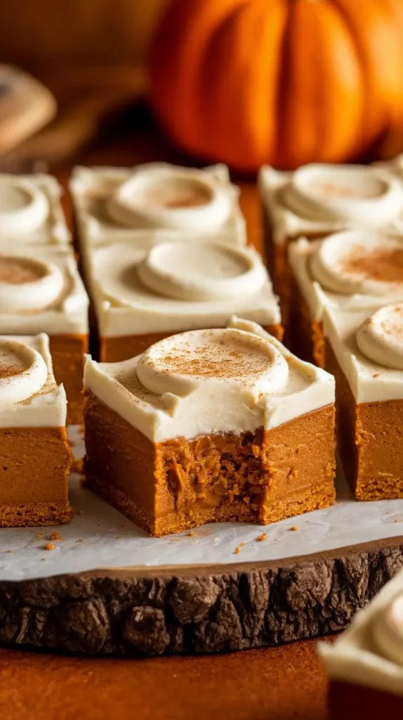 pumpkin bars recipe