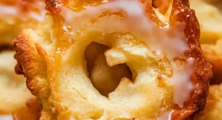 Air Fryer Apple Fritters