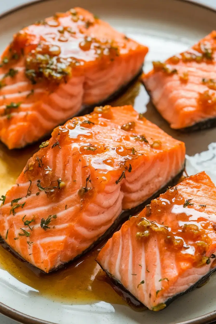 Air Fryer Honey Garlic Salmon Bites Masterclass